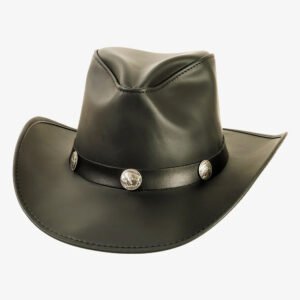 Leather Cowboy Hat