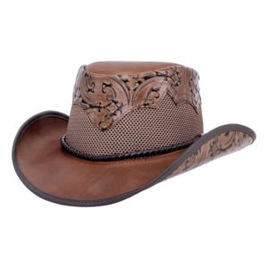 Leather Cowboy Hat