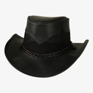 Leather Cowboy Hat