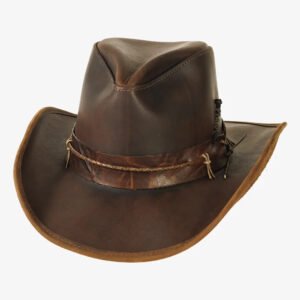 Leather Cowboy Hat