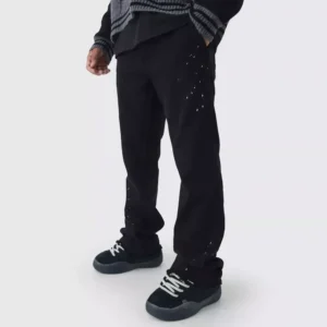 Slim Fit Star Applique BM Gusset Joggers