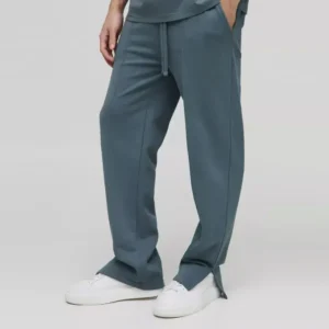 Relaxed Flared Carpenter Paint Splatter Trousers