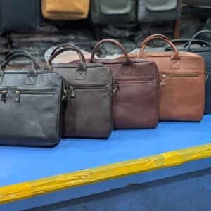 Four Leather Briefcases